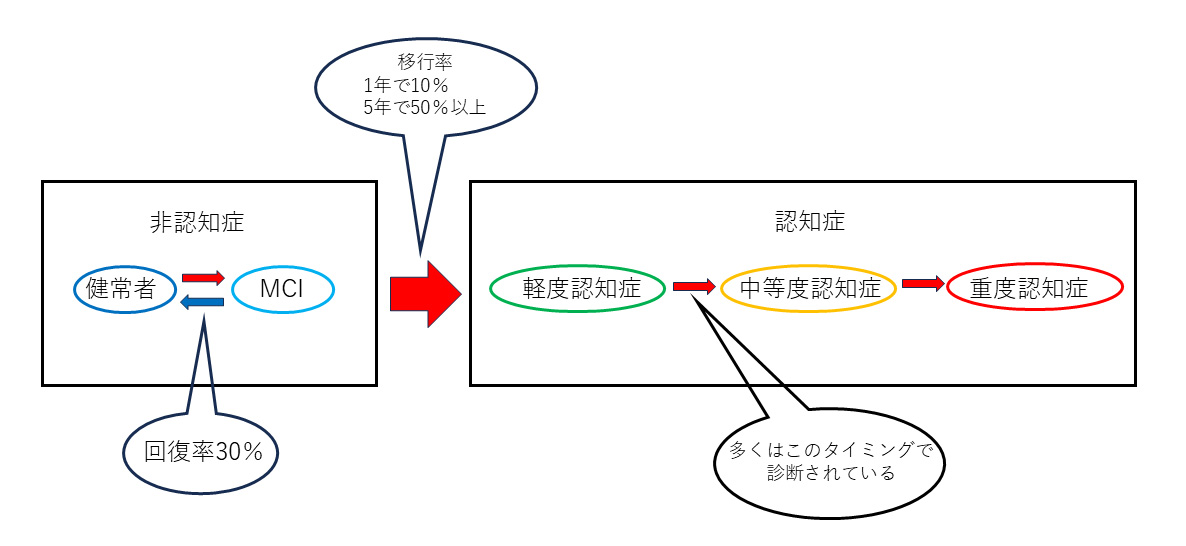 軽度認知症「MCI」について